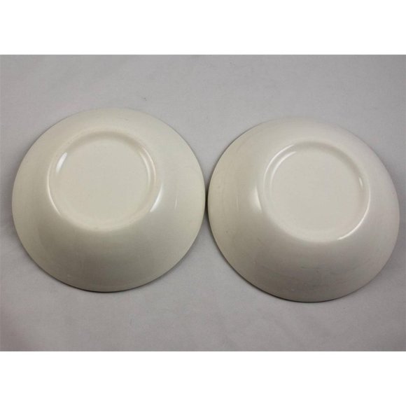 2 Taylor Smith & Taylor TS&T Wheat Pattern Fruit/Dessert Bowls 1957 Mid-Century - Picture 2 of 3